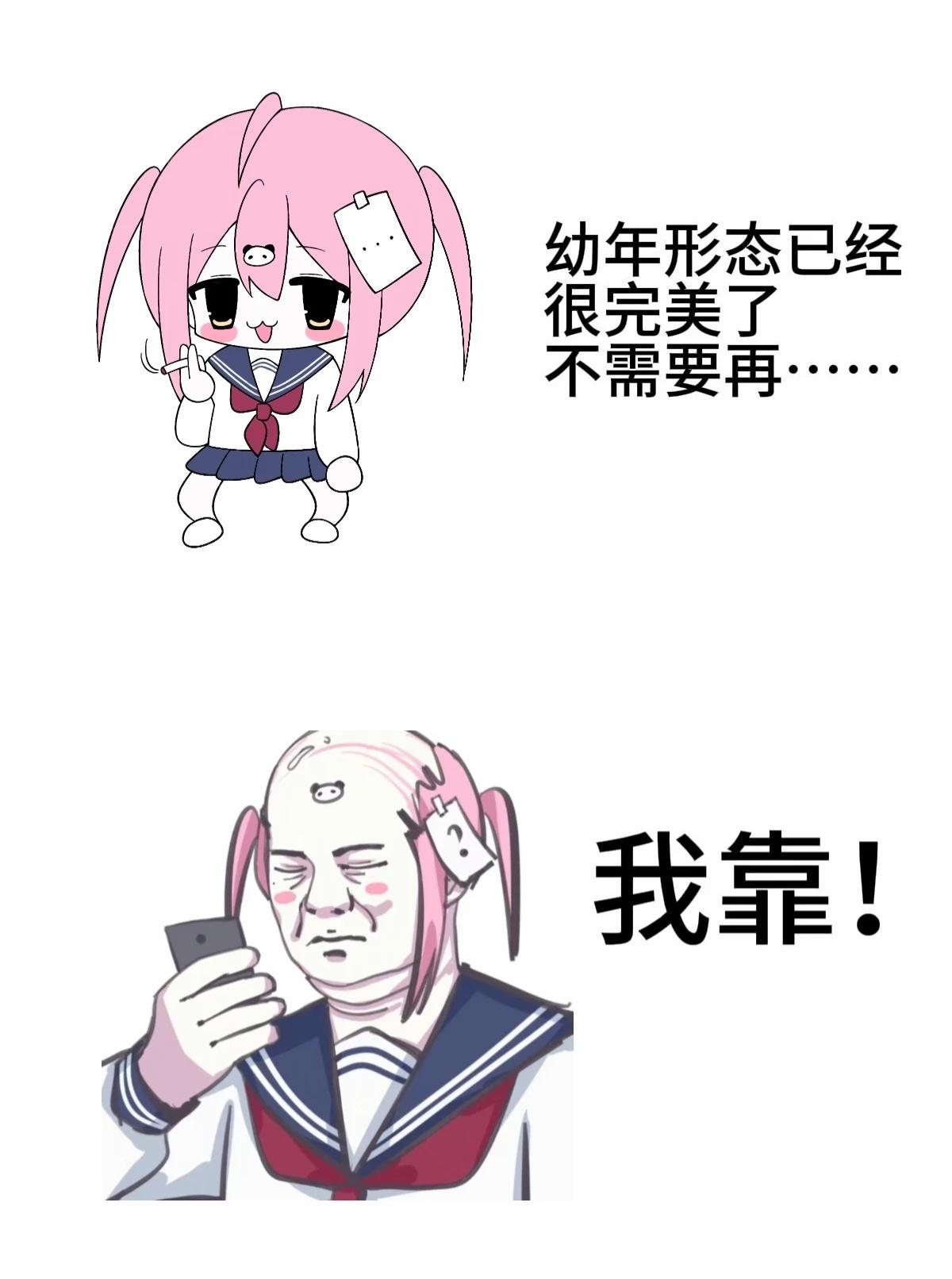 我肚肚…
梗图 熊猫妹 二次元
