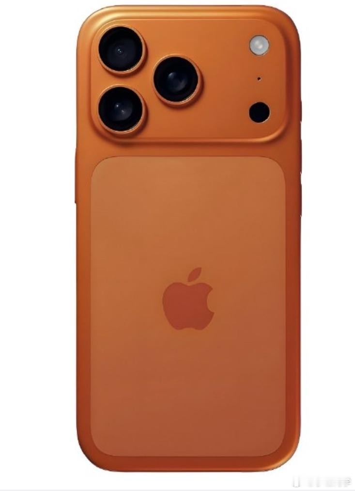 iPhone17pro橙色新配色 有外媒报道，今年的iPhone 17 Pro在