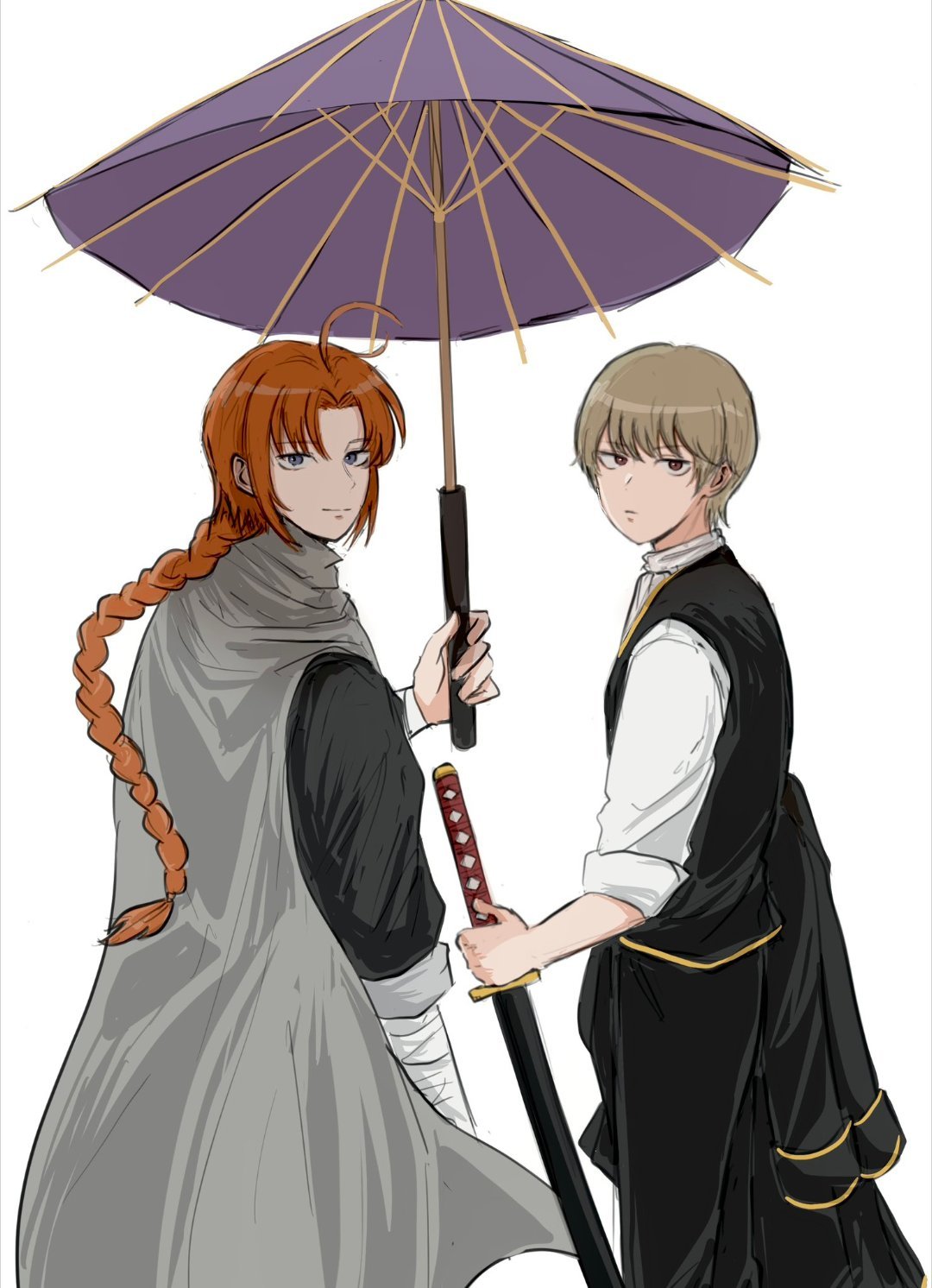 银魂  下雨回眸  