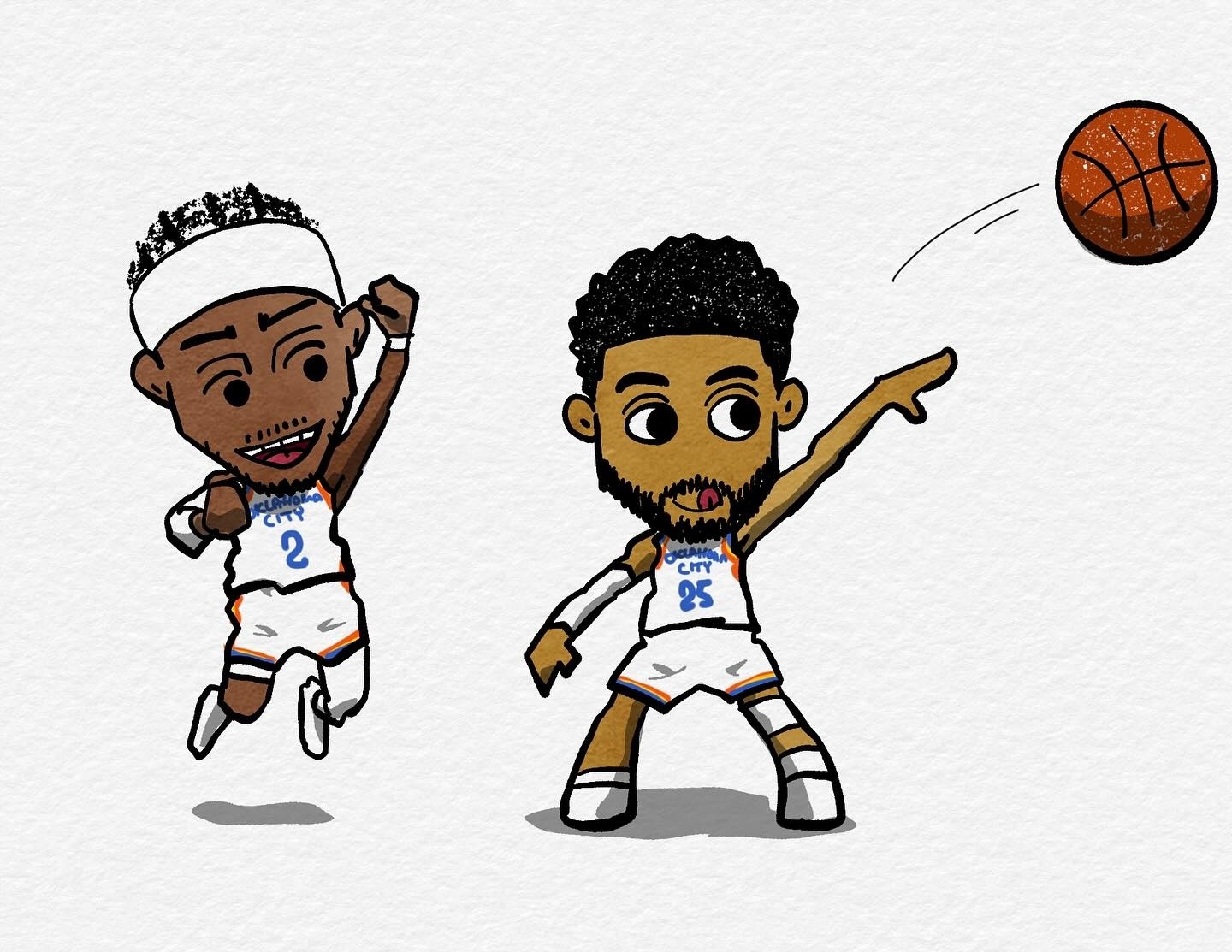 7a今日新作给到米切尔和亚历山大！雷霆战胜灰熊 ​​​