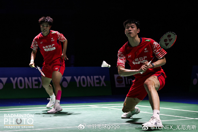 凤凰组合逆转晋级全英赛16强 2026全英羽毛球公开赛 混双第一轮🇨🇳冯彦哲