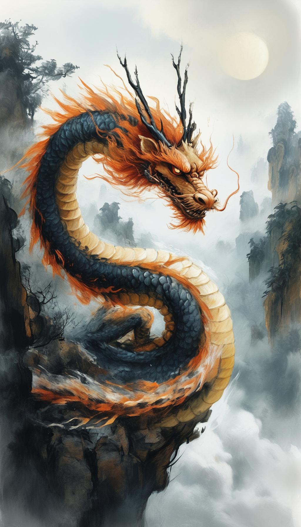 画龙点睛的传说：一笔成神的奇幻故事

在中华文化的浩瀚长河中，有许多令人津津乐道