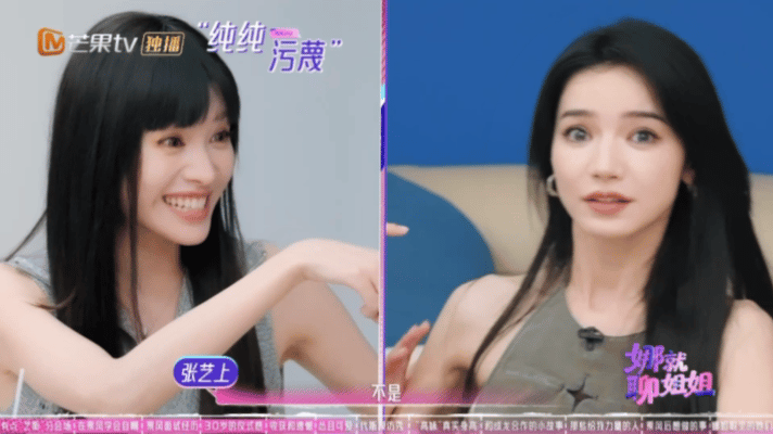 代斯模仿高手 代斯模仿乘风姐姐 不只是简单复刻动作，就连神态神态微表情这些细碎细
