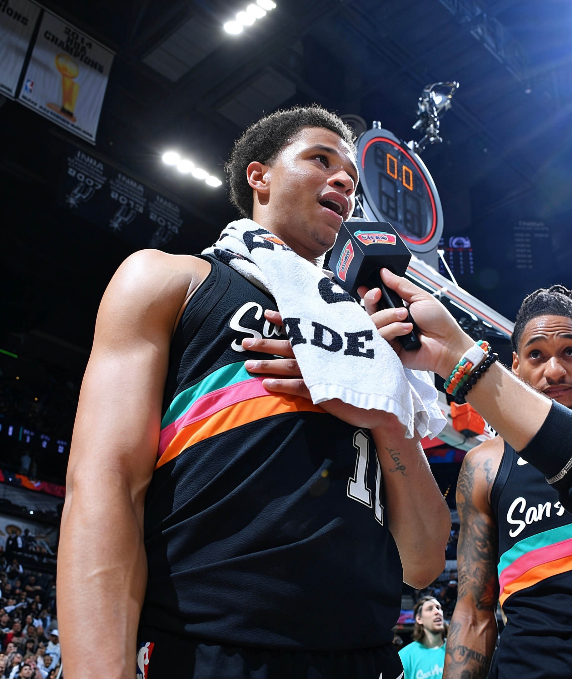 晚安马刺 生活，从不偏爱消极，心态向上，才能承接好运。晚安刺蜜明天见晚安心语 ｜