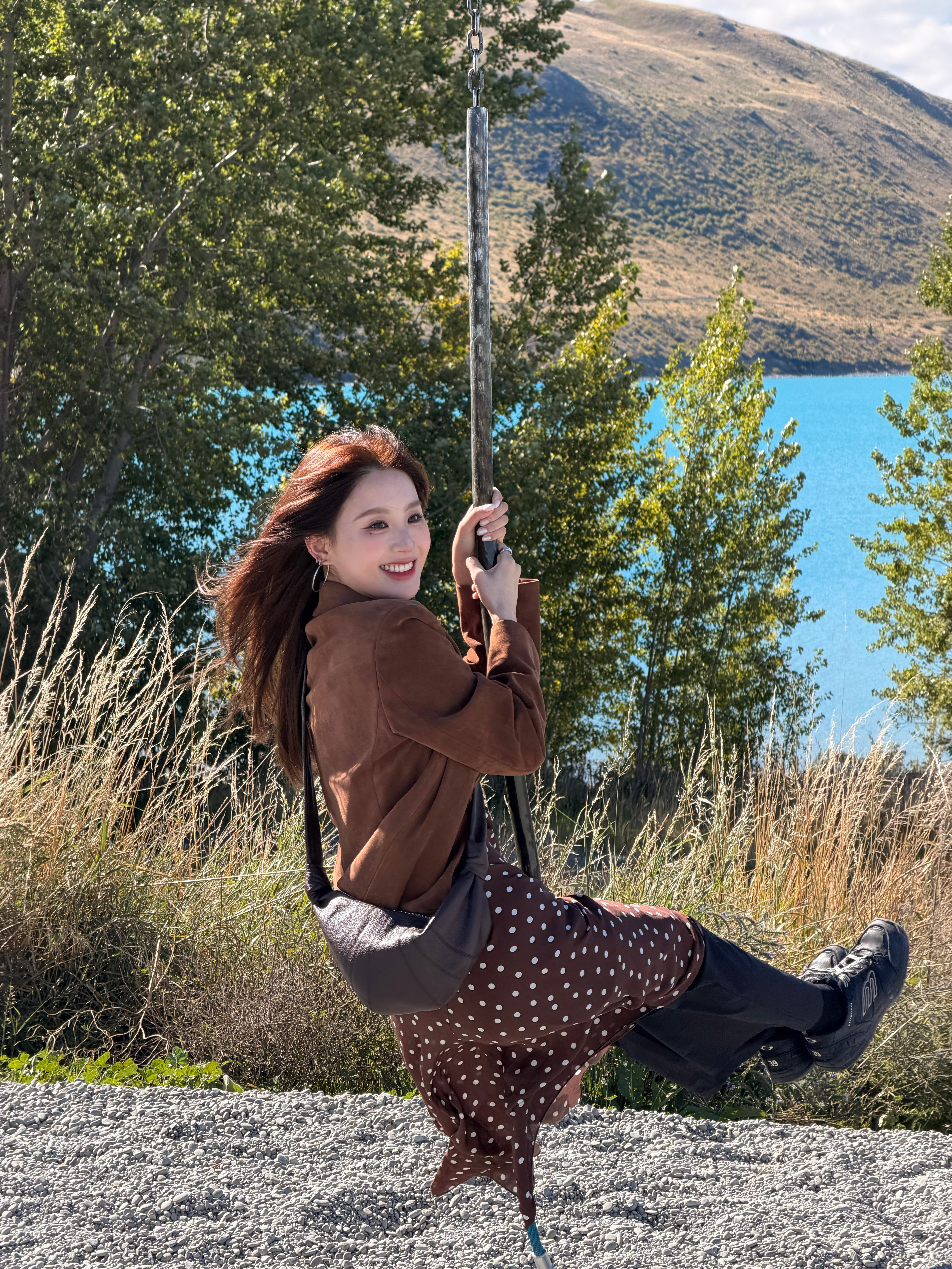 Tekapo湖的蓝 是tiffany蓝💧 新西兰·新西兰 Lake Tekap