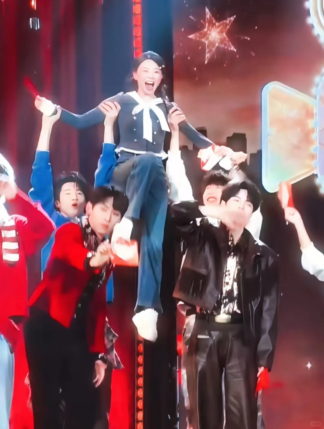 八仙子还在升番那天是草原庆典的春晚感恩这直播不兑水都能吃一年八仙子羊来咯还在升番