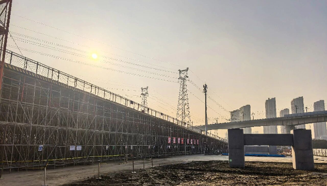 合肥市庐阳区十余条重点道路建设刷新“进度条”