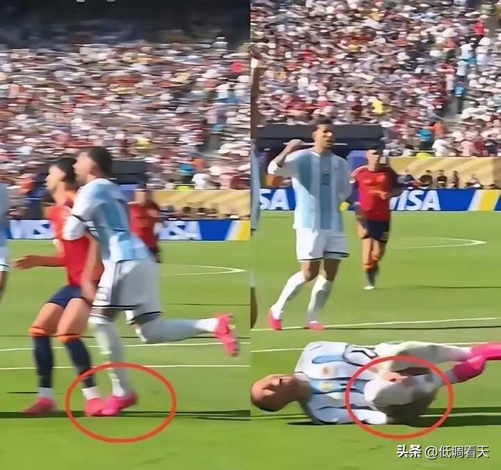 梅西像个小学生一样举报已经够无耻的了，但是和阿根廷这个球员相比那是小儿科了！
