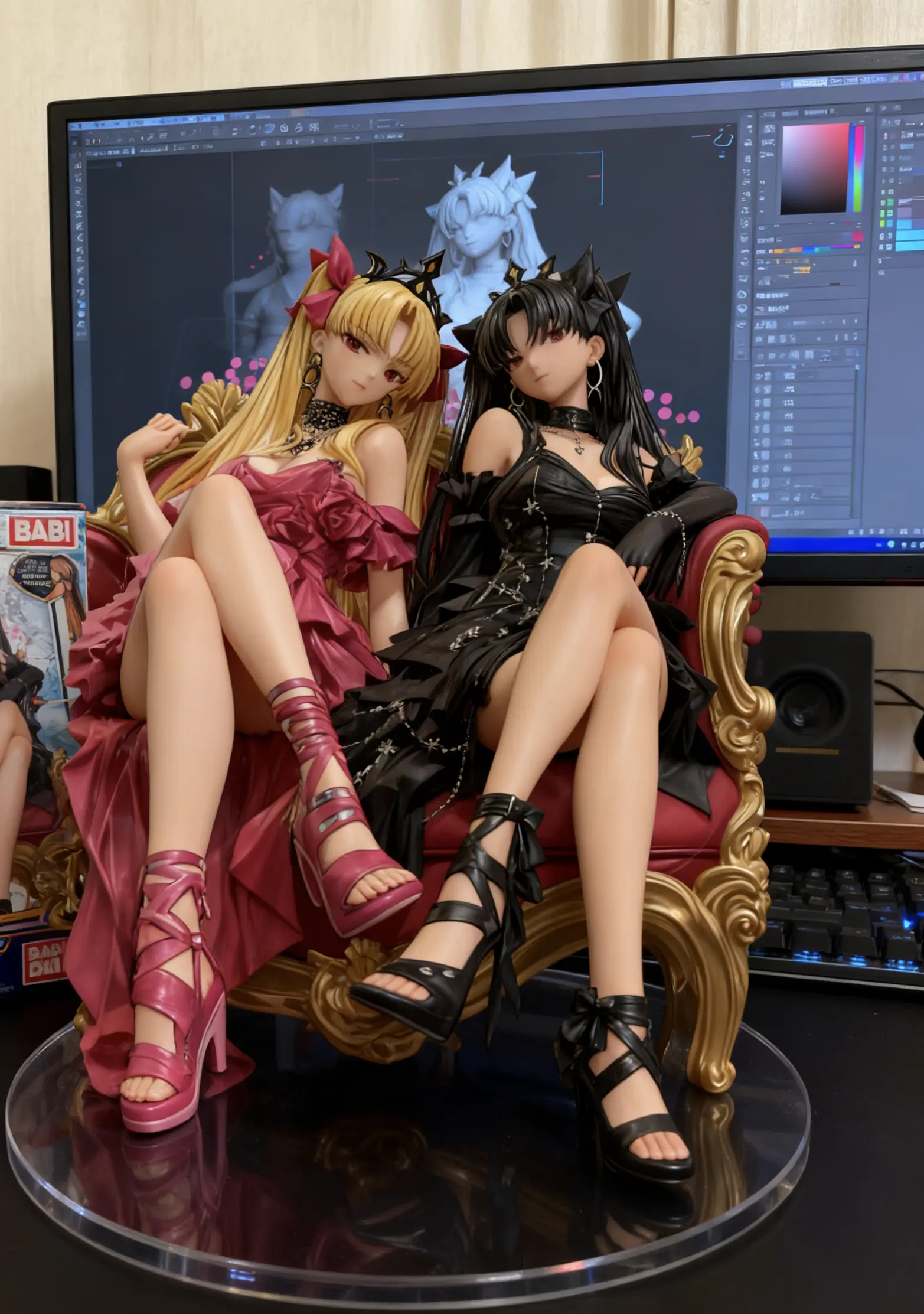 手办 fgo 艾蕾什基伽尔 伊什塔尔 极品身材