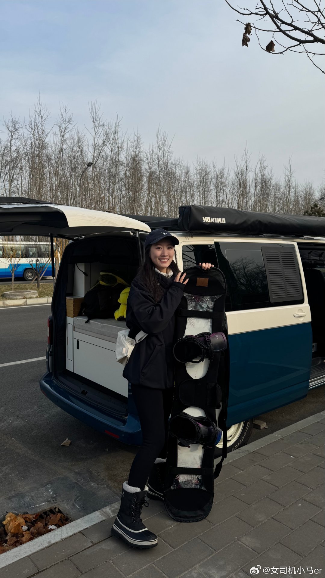 出发去崇礼啦终于要开板了已经两年未曾谋面的板不知道还能不能驾驭得了