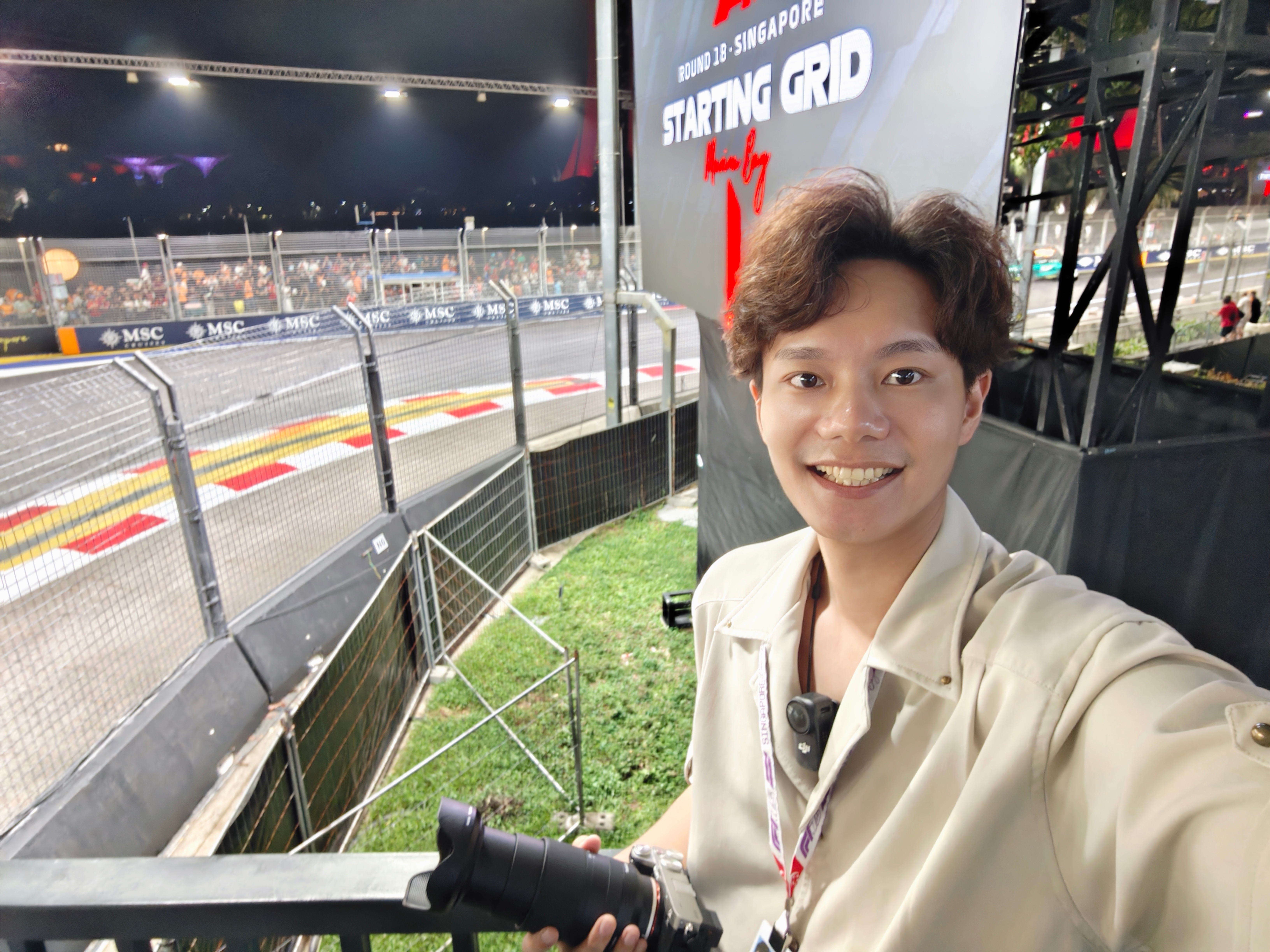 正赛即将开始！f12025f1新加坡大奖赛  ​​​