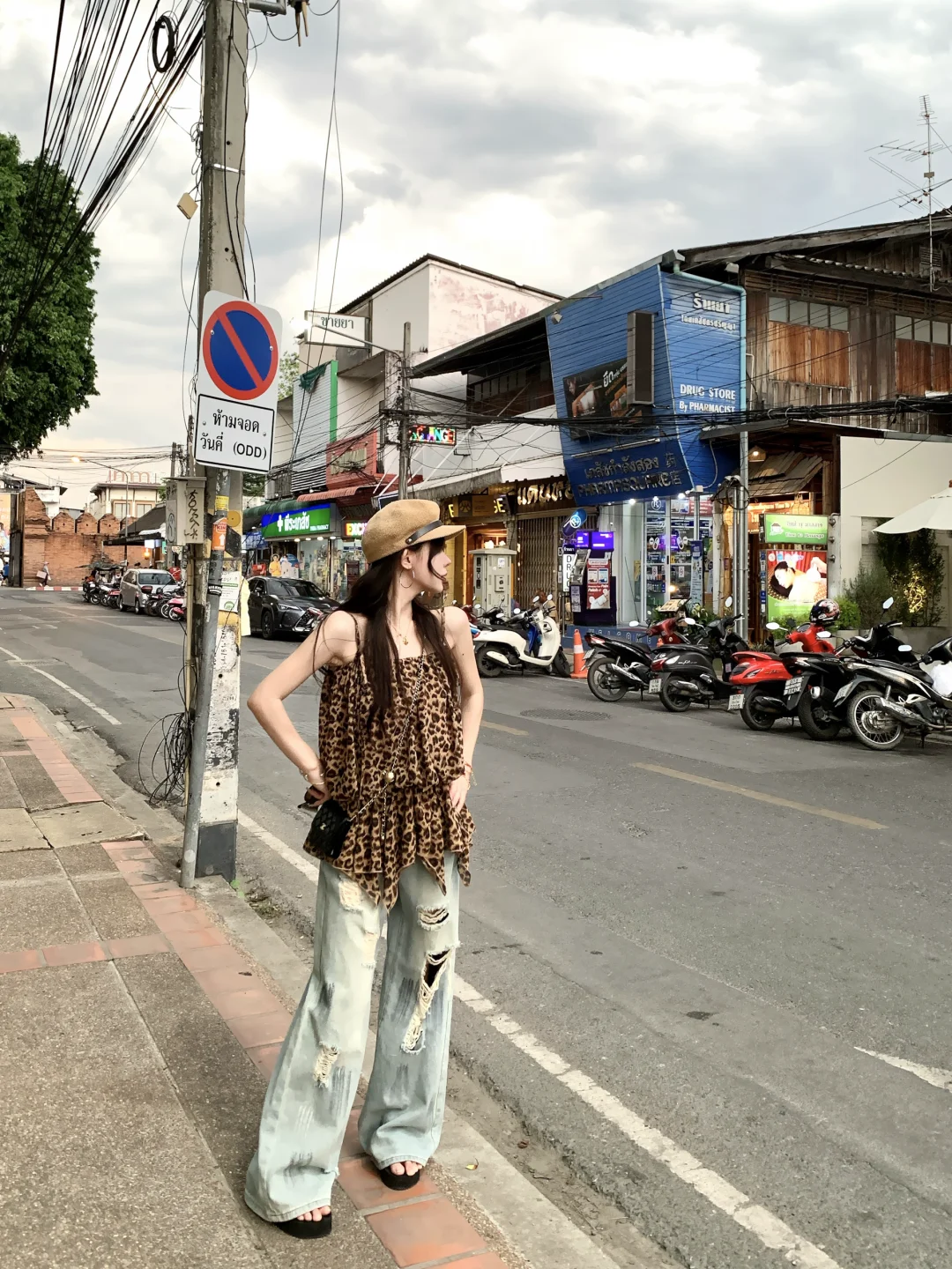 OOTD152 40｜好喜欢我的豹纹上衣啊啊啊！！