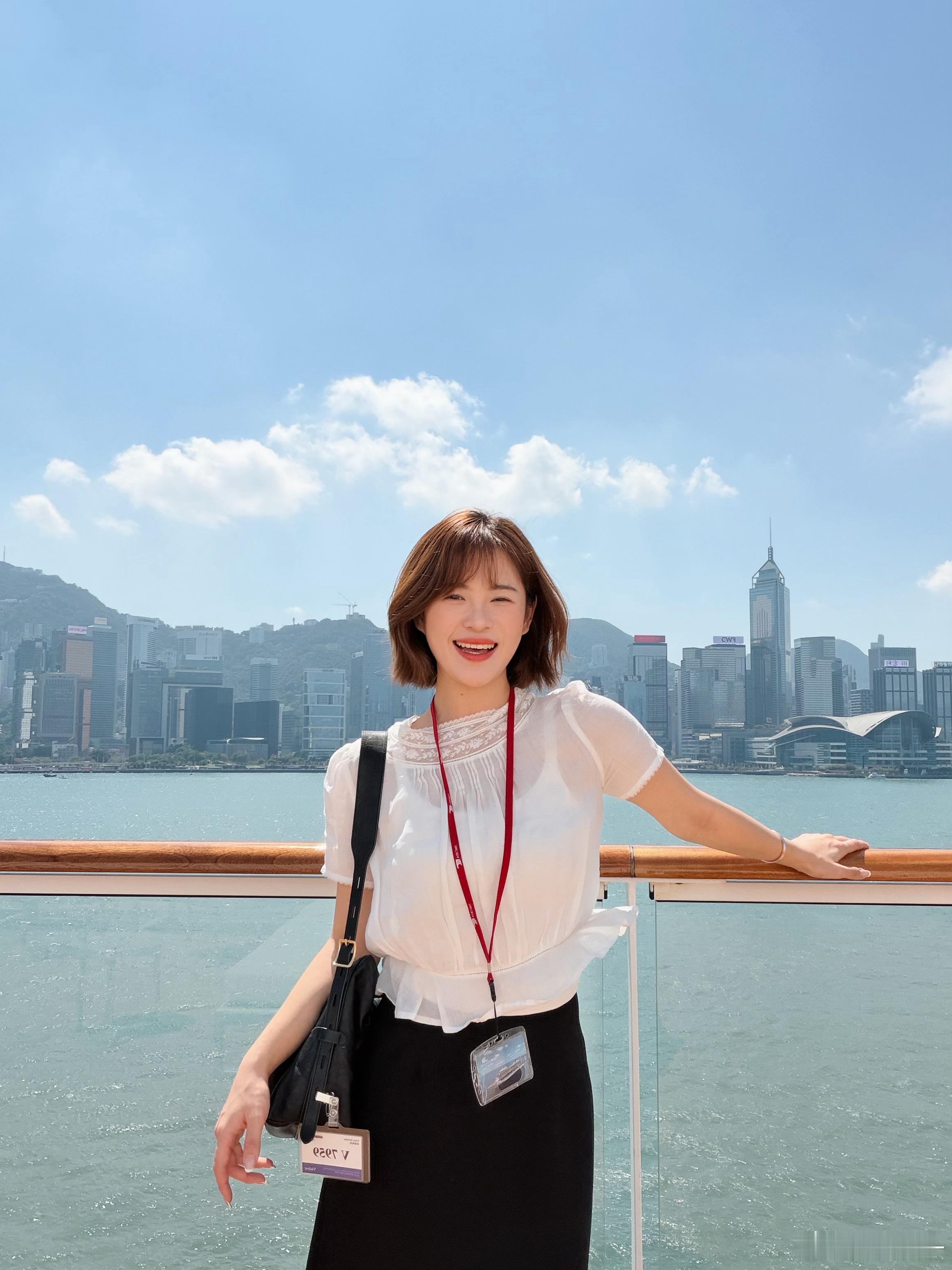 工作顺便打卡一下维多利亚港[嘻嘻] ​​​