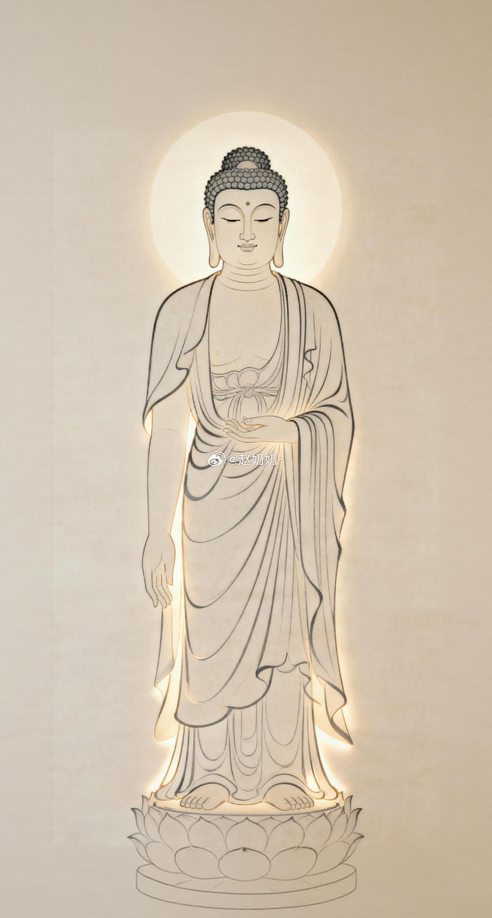 不求大富大贵，只求灾厄不近身、小人不缠身、病痛不上身。释迦牟尼佛慈悲，朴素的愿望