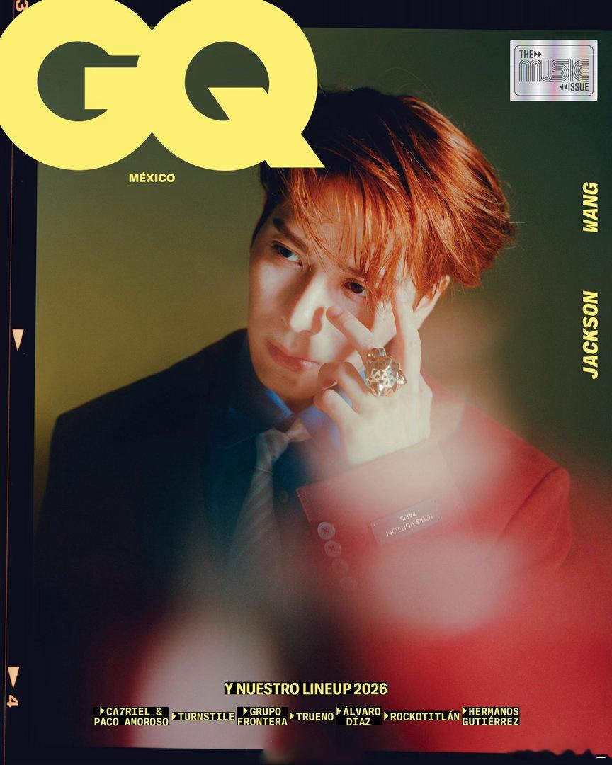 王嘉尔GQ拉美首封 最新 GQ 封面正式公开！首次登上《GQ Mexico & 