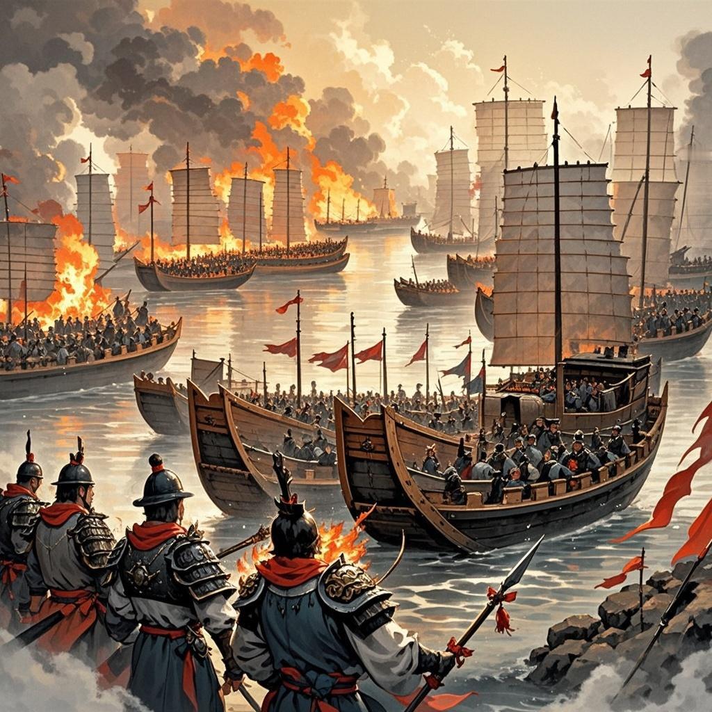 朱元璋第14集
鄱阳湖大战，为何说是历史最惊险的逆天翻盘？
 
元末争霸最惨烈、