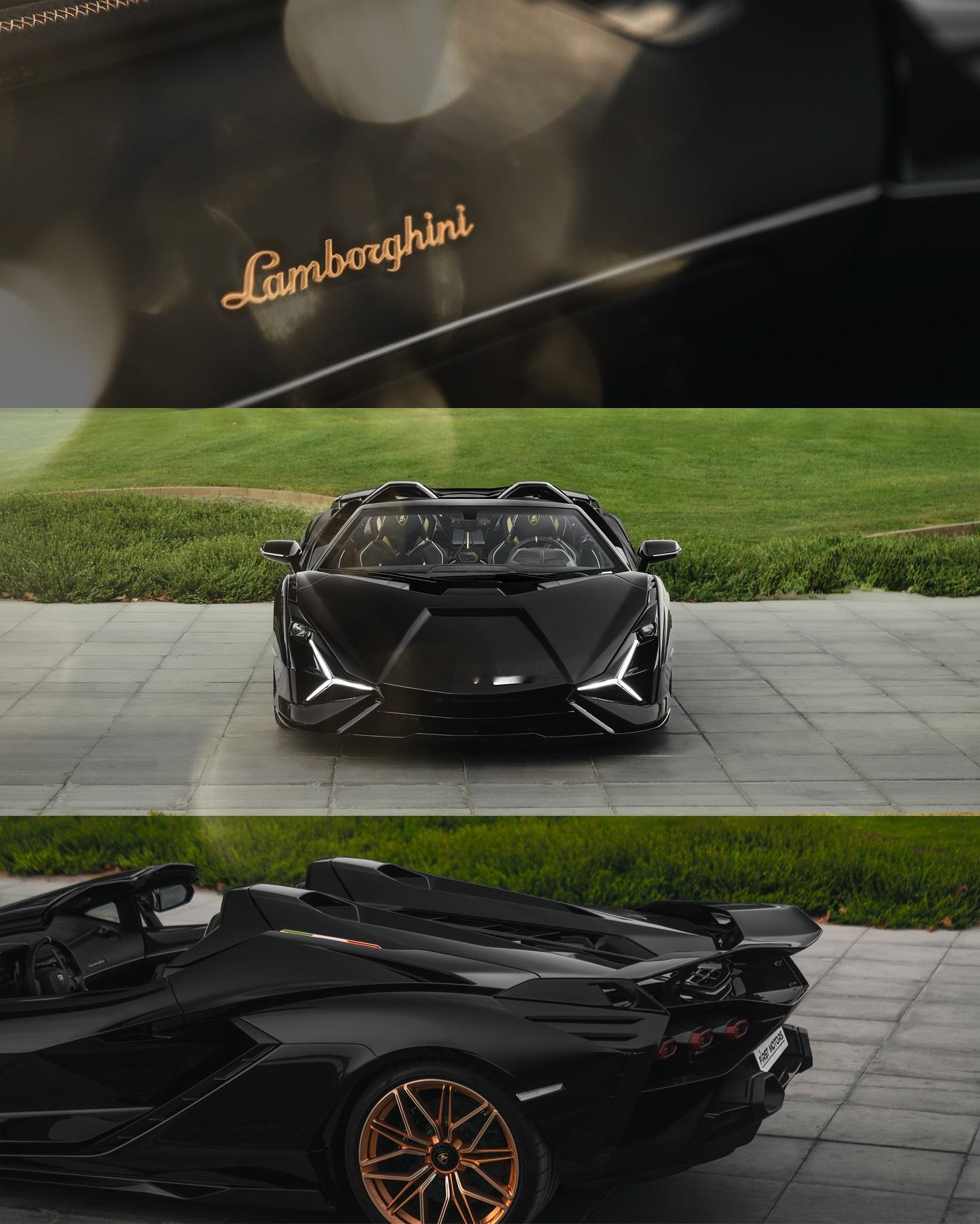 改车吧[超话] Lamborghini Sián Roadster - 1 of