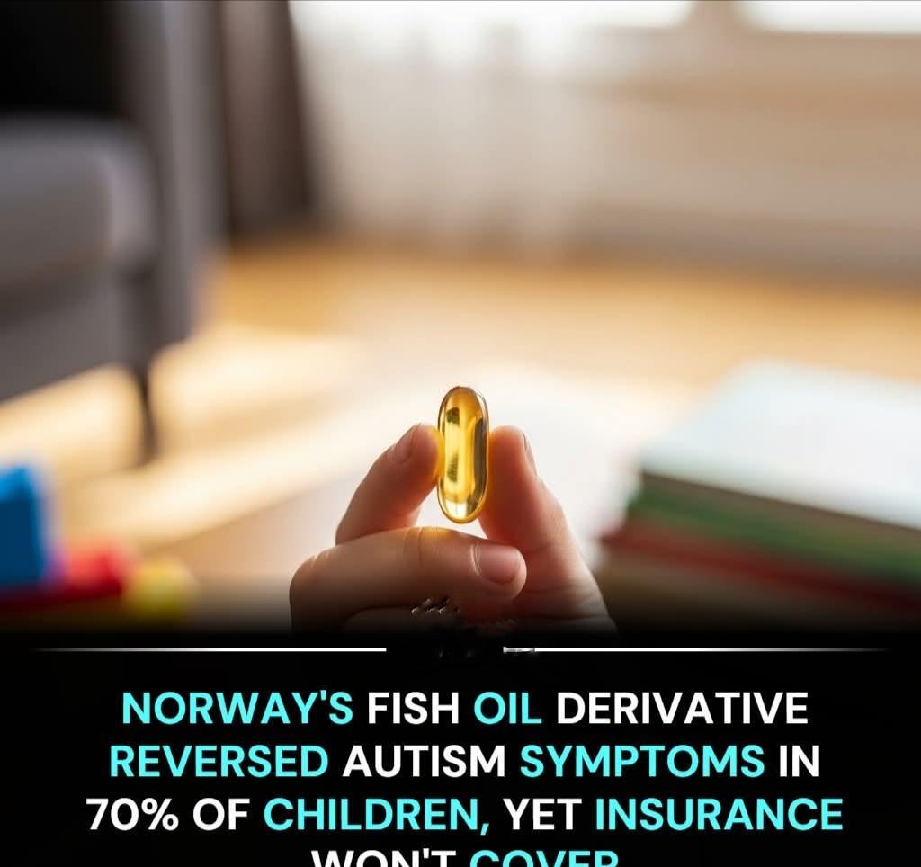 70%的自闭症孩子用了能好转，连脑部扫描都显示“趋于正常”，这么硬核的挪威鱼油黑