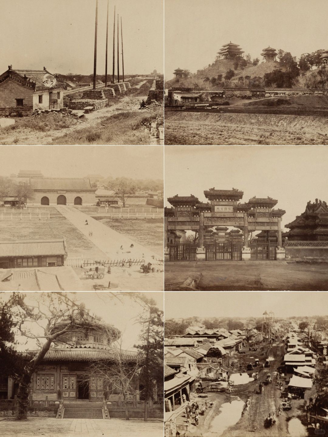 1892年北京胜迹：皇城入口、哈德门与前门