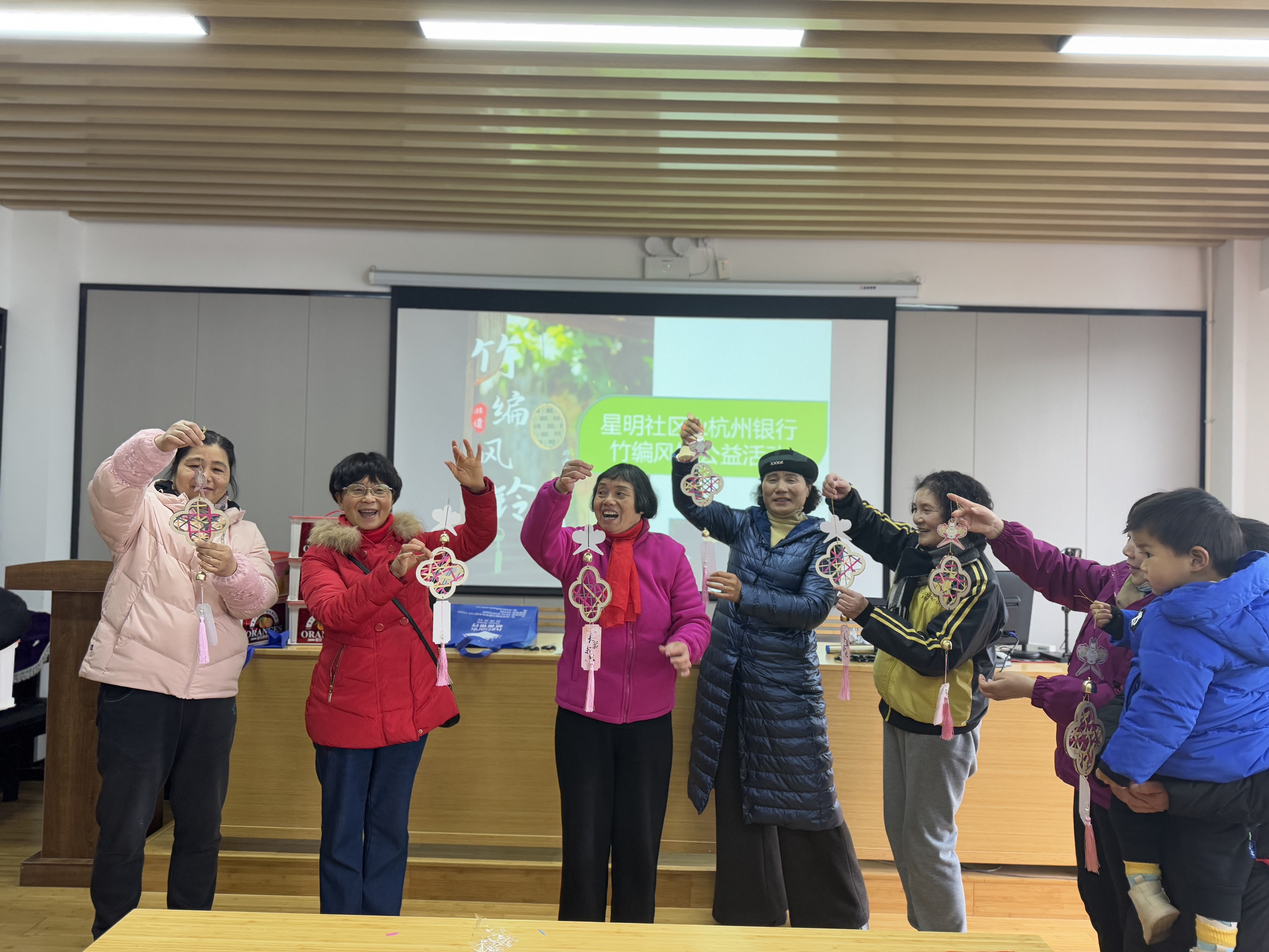 台州椒江竹编风铃里的春日交响   【星明社区】春风有信，花开有期，美好如约而至。