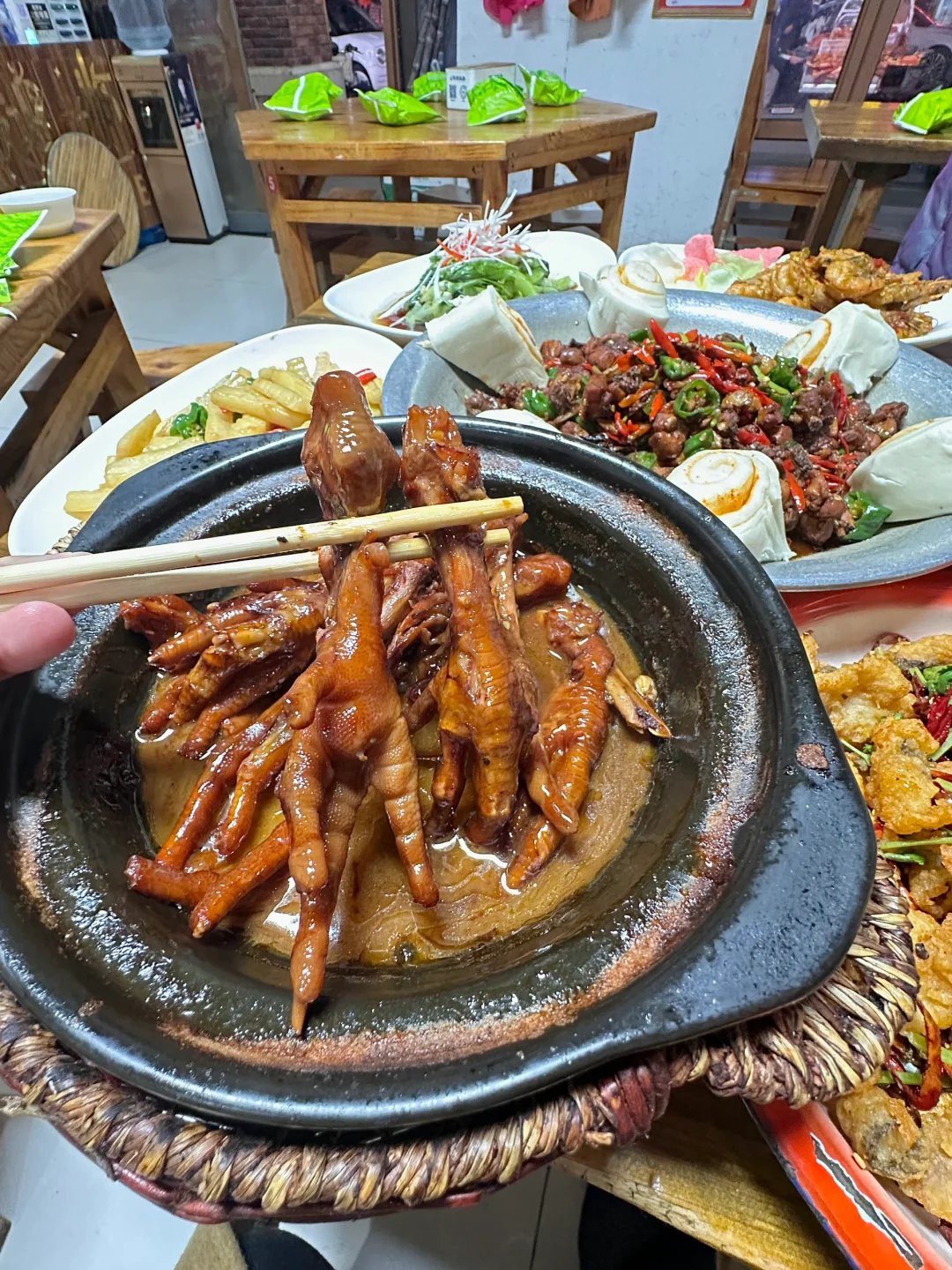 徐州西区！吃完又打包了两个菜……