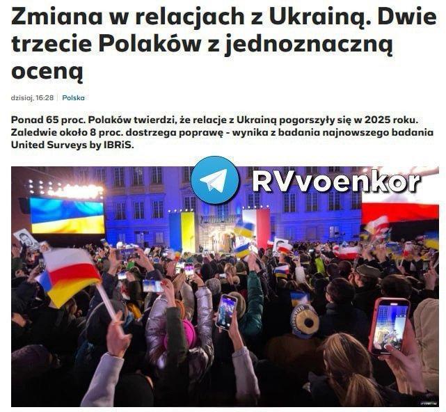 根据 IBRiS 的最新研究，超过 65% 的波兰人认为，到 2025 年，与乌