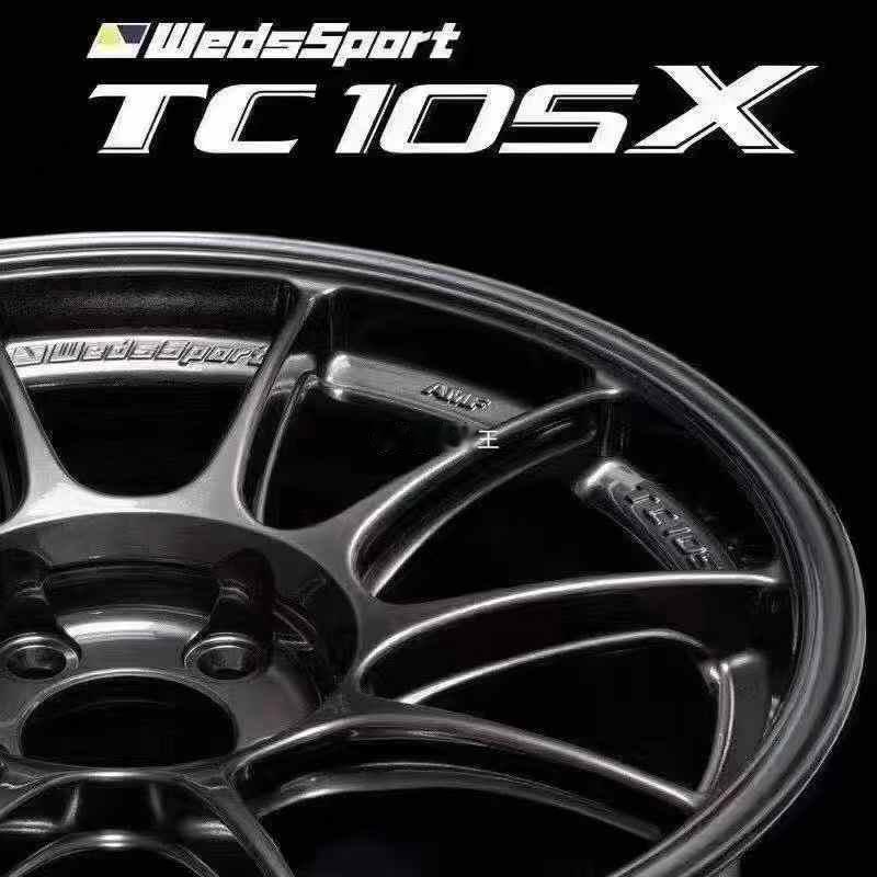 全新日本坂东weds tc105X 18寸 8.5J ET43 5*114.3高