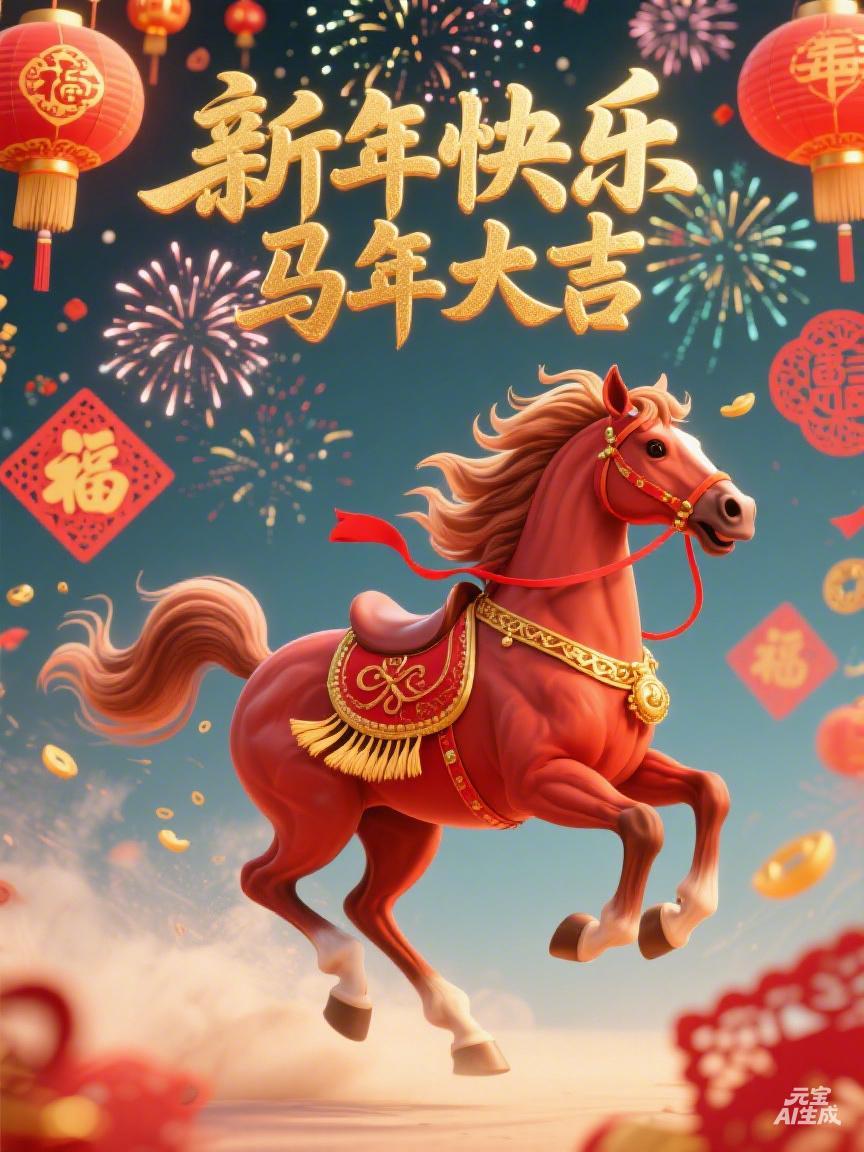 沧海一声笑，潇潇金马鸣！你好，马🐴年，
“此去何处？”

“江湖。”

“与何