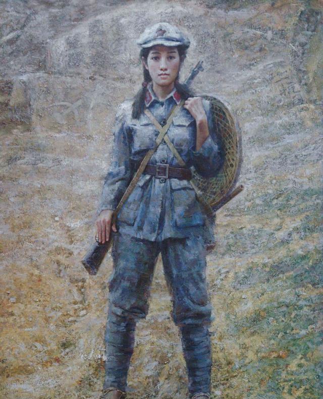 1986年，一位73岁老妇在儿子的搀扶下走进赣州烈士陵园，在前夫墓前泣不成声。