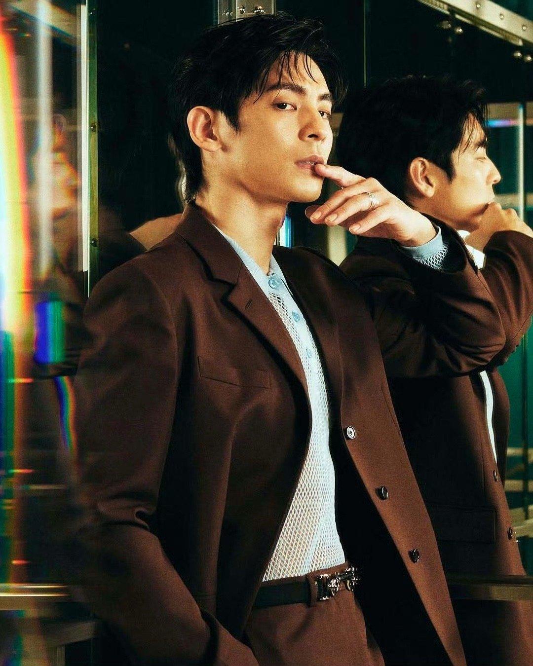 林柏宏 in Gucci，作为新晋品牌好友的活动首秀超吸睛！精致穿搭搭配独特气质