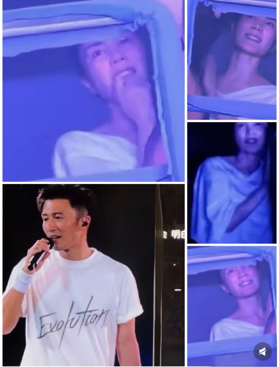 谢霆锋北京开演唱会，

王菲现身不稀奇，谢霆锋穿着蝴蝶图案衣服传情也不稀奇，让人