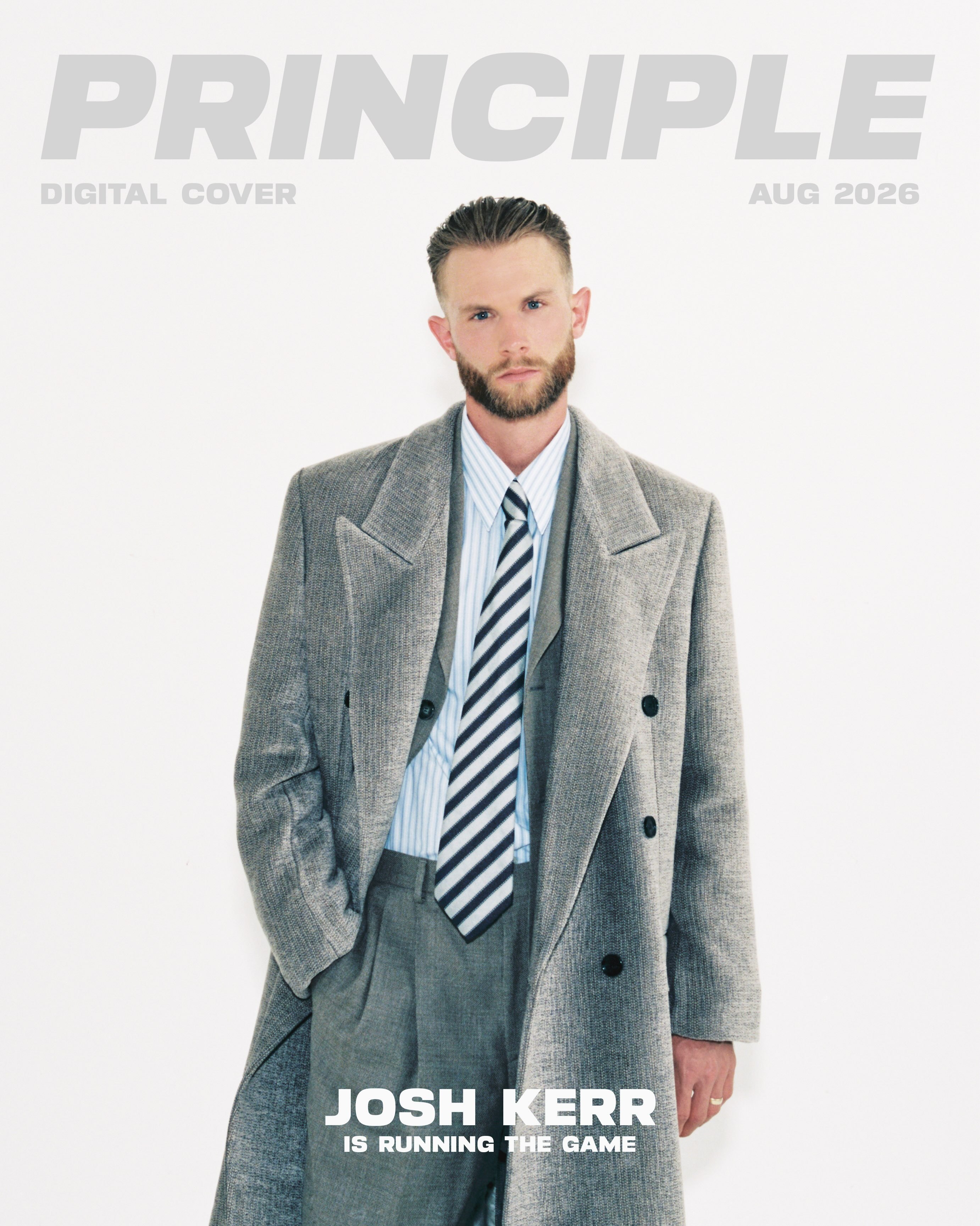 长跑运动员Josh Kerr 『Principle』杂志八月刊封面 📸摄影师: