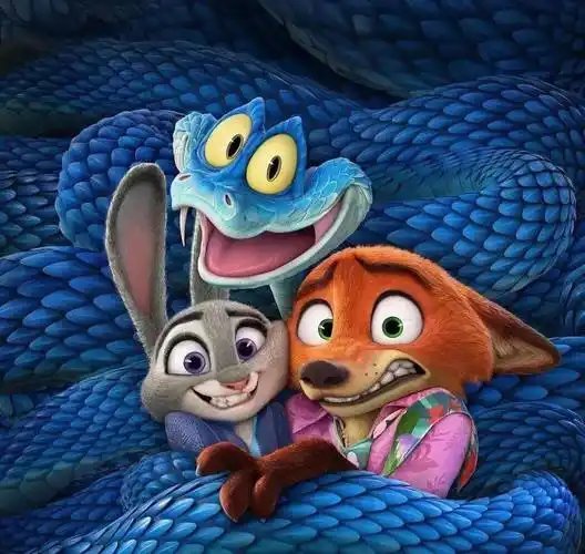 疯狂动物里的蛇，是否会被当成残疾人看待？如果不会的话，那疯狂动物城里……是不是没