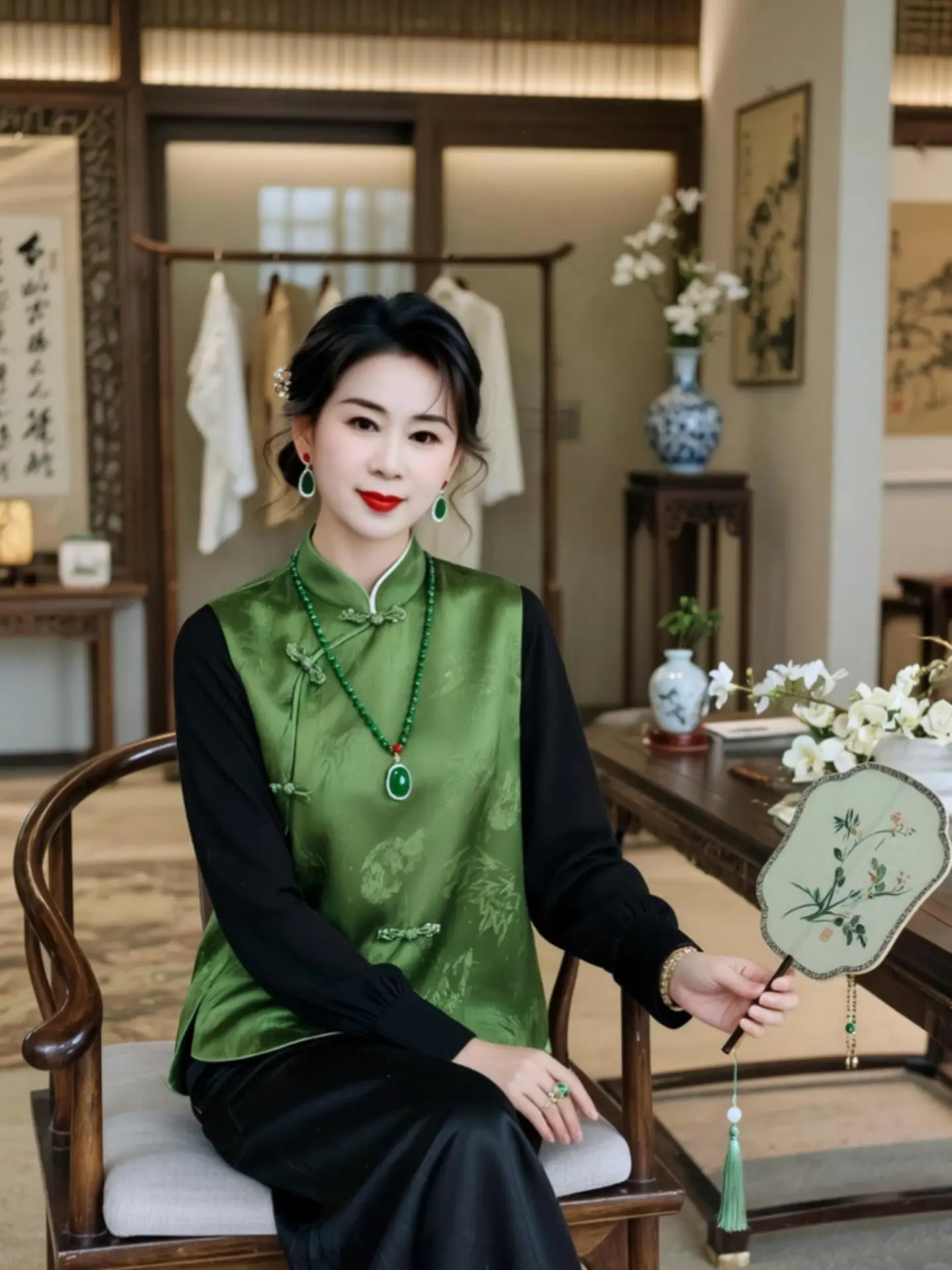 AI中式雅韵照 随变ai随便玩