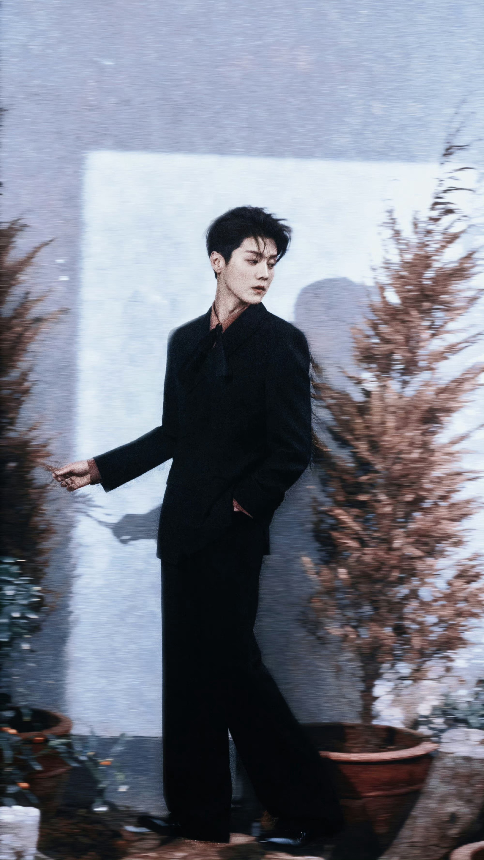 #鹿晗[超话]#篝火持续燃烧，天上的星光越来越亮，溪流声像歌唱，陪着不想睡的人?