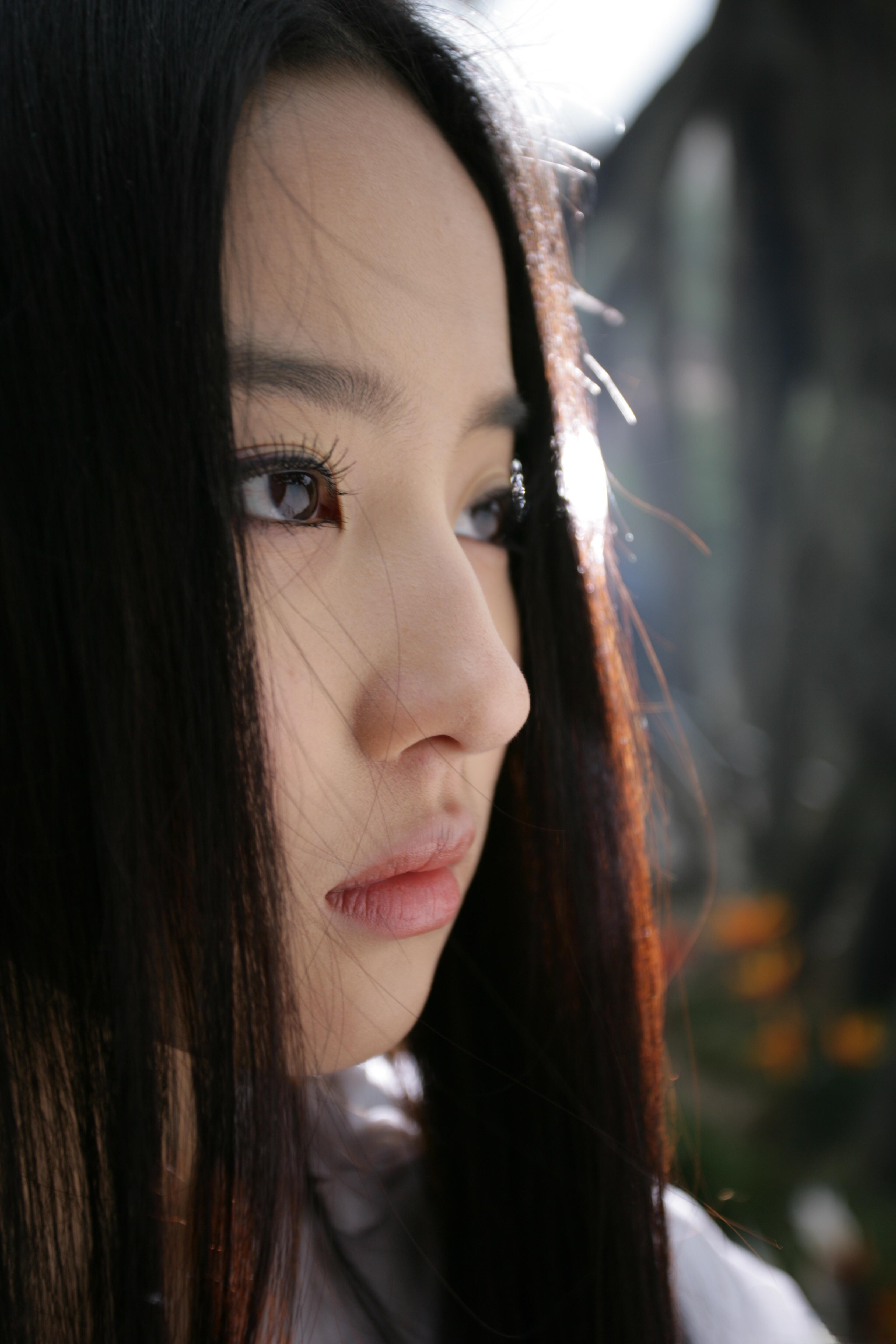 刘亦菲神雕侠侣小龙女绝情谷时期怼脸特写 