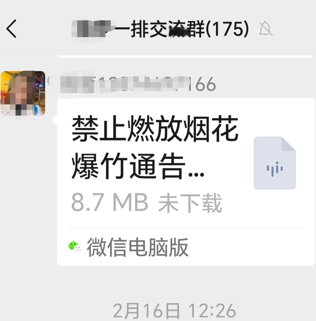 除夕上午，村里突然下发一份春节禁止燃放烟花爆竹的通告。

下午的时候，还有宣传车