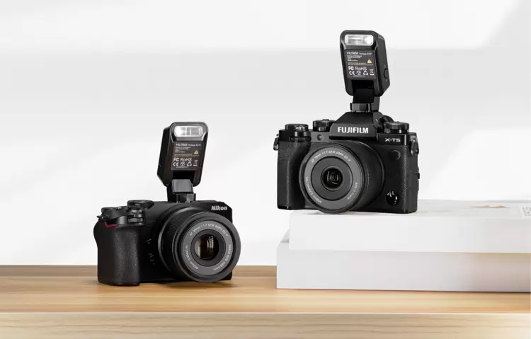 唯卓仕Vintage Z2折叠闪光灯，把小机身玩出“大”不同