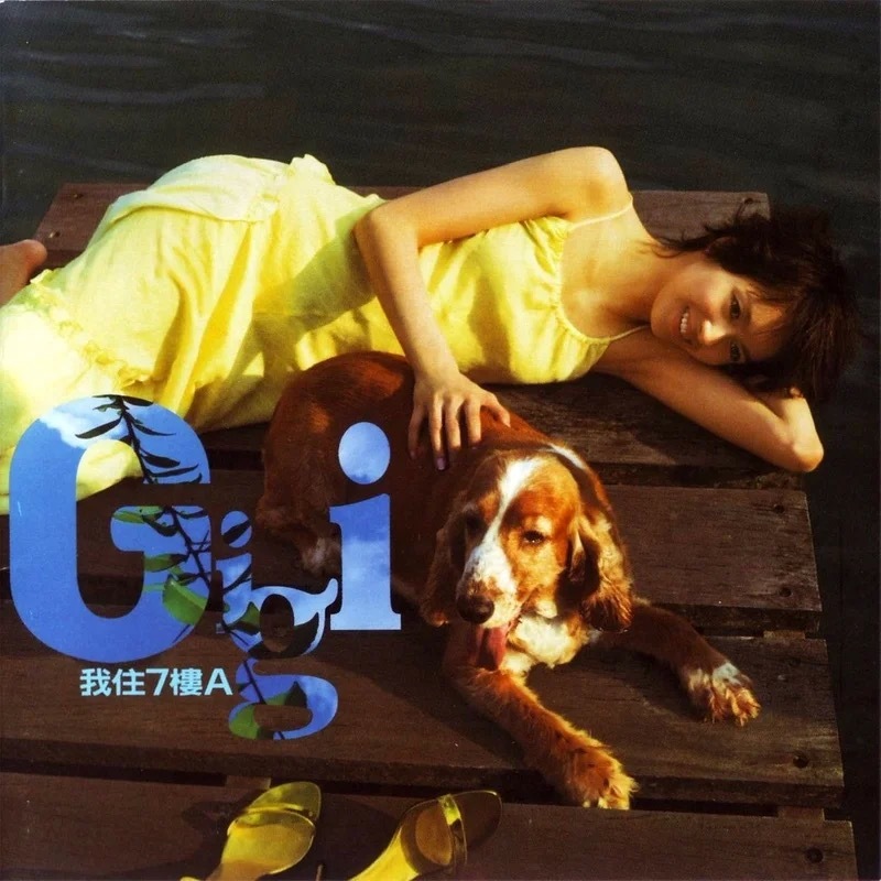 Gigi的专辑封面拍得太美了 好适合打印出来贴家里（我还买过新鲜的CD 摆着就是