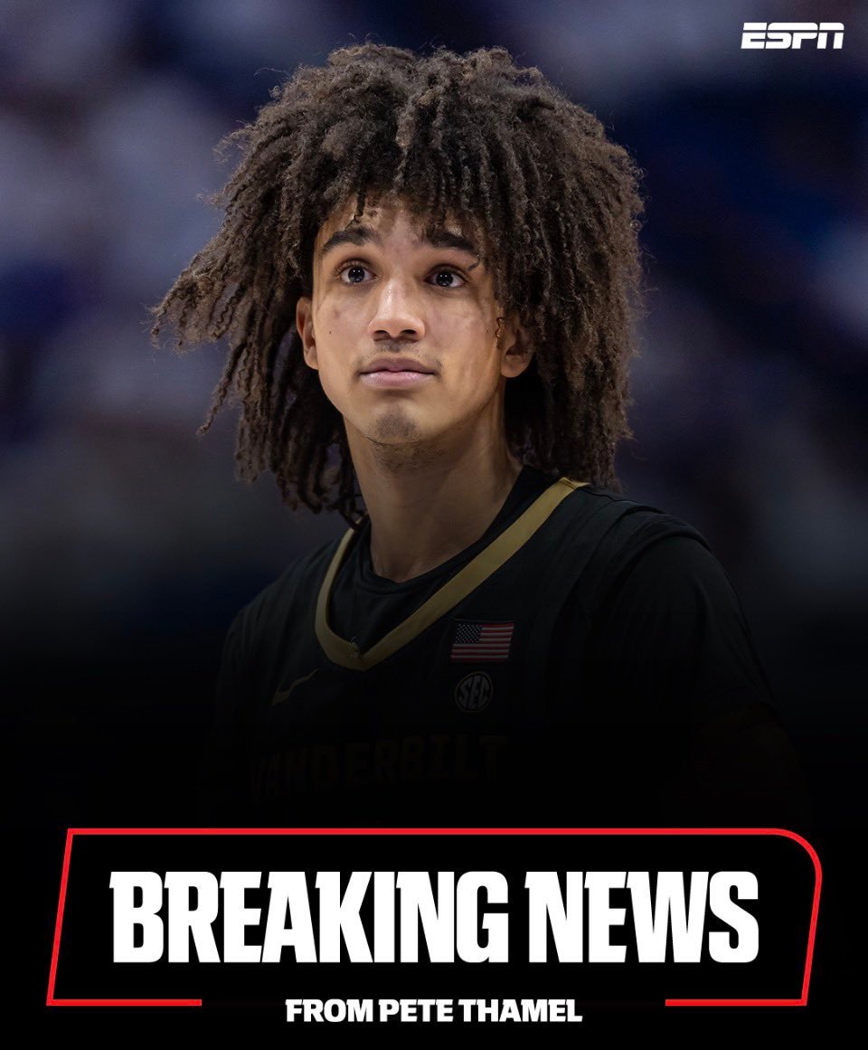 范德比尔特大学的SEC联盟全明星控卫泰勒·坦纳告诉ESPN，他已退出NBA选秀，