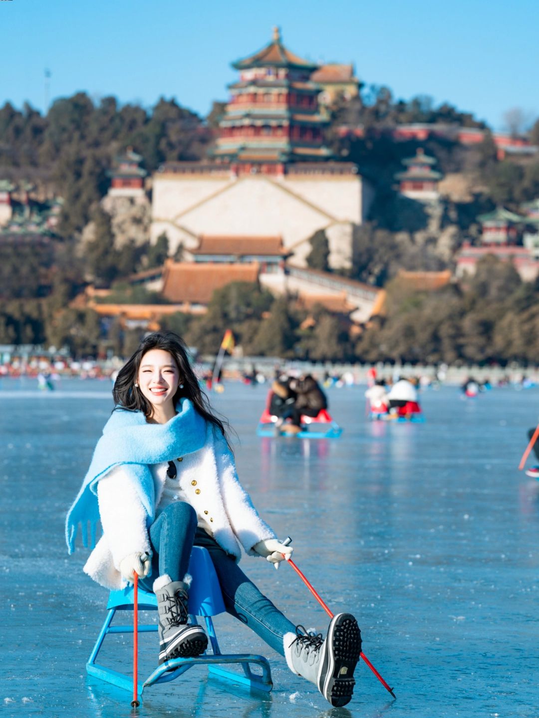 🩵颐和园冰场感受北方冬日的快乐⛸附攻略