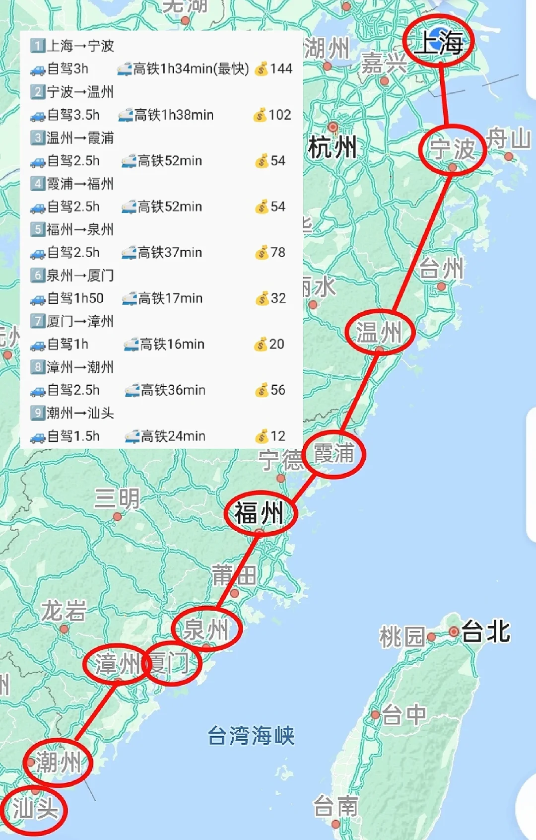 🚙上海出发一路向南~ 这条东海岸线绝了