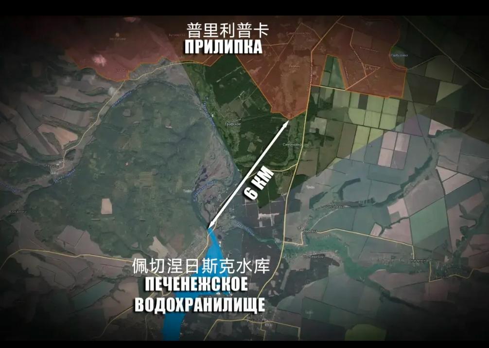 俄军北部集群正在继续沿北顿涅茨河推进，逼近佩切涅日斯克水库北岸。佩切涅日斯克水库