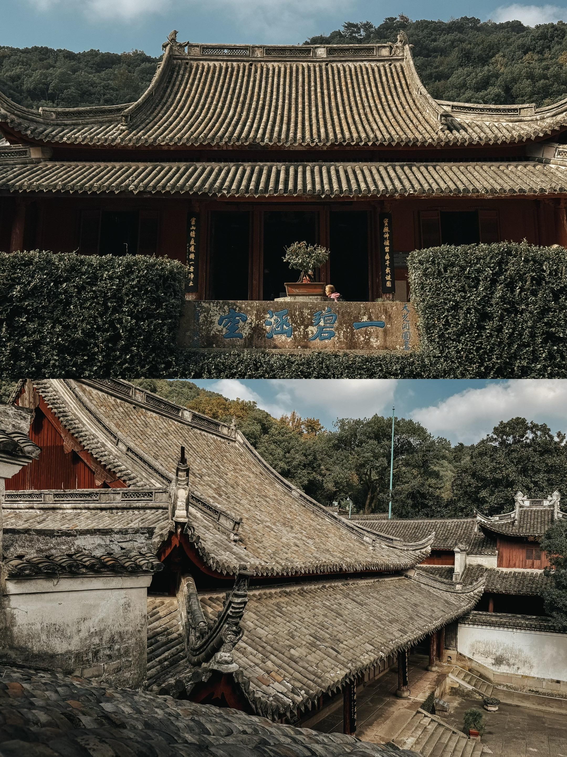 推荐一个绝对冷门但超级震撼的地方。宁波保国寺，金华延福寺、天宁寺，丽水...