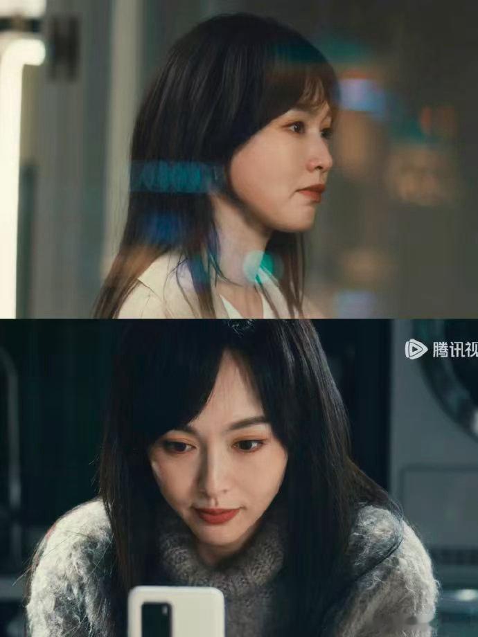 唐嫣明媚成啥样了爱情没有神话自带高光的荧幕名场面，柔和光影衬得眉眼愈发温柔，神态