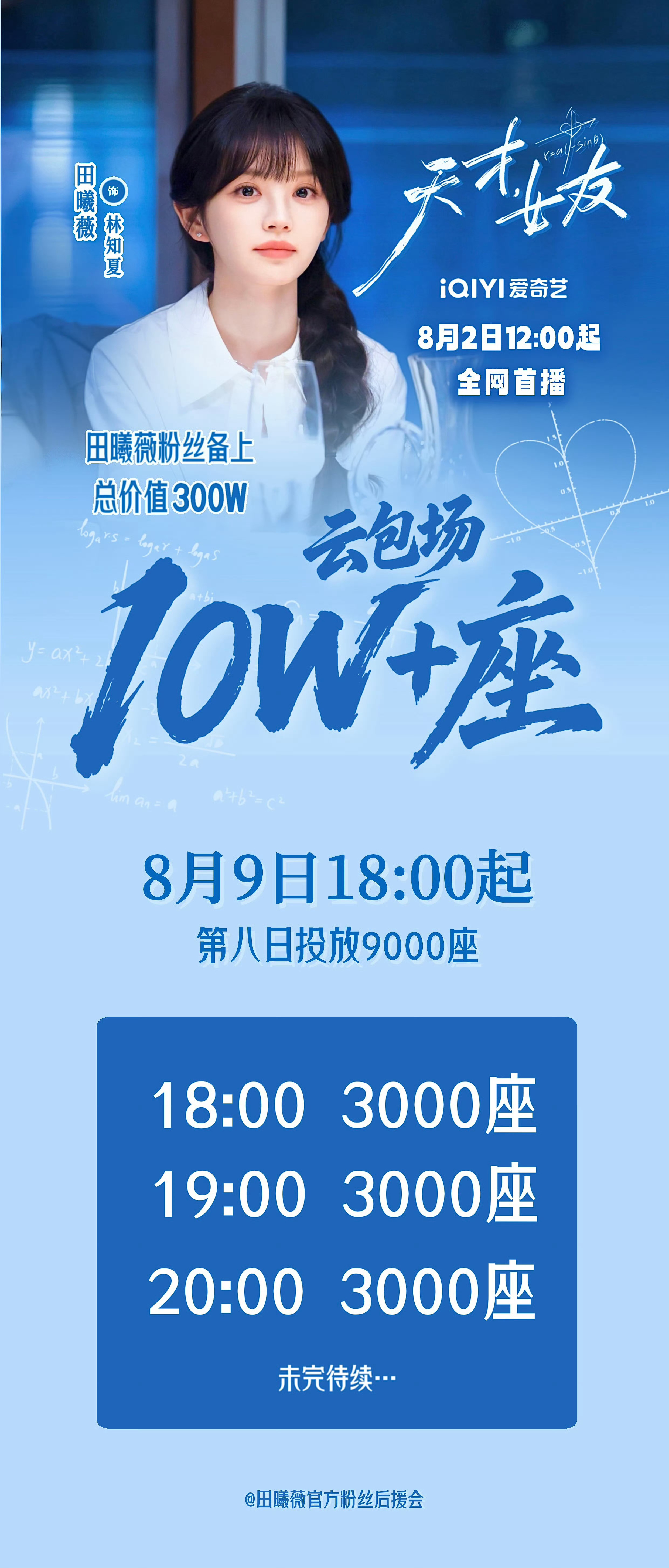 田曦薇没刘海差点认不出来这么关心田曦薇的刘海 那都来抢今天的天才女友☁️包场