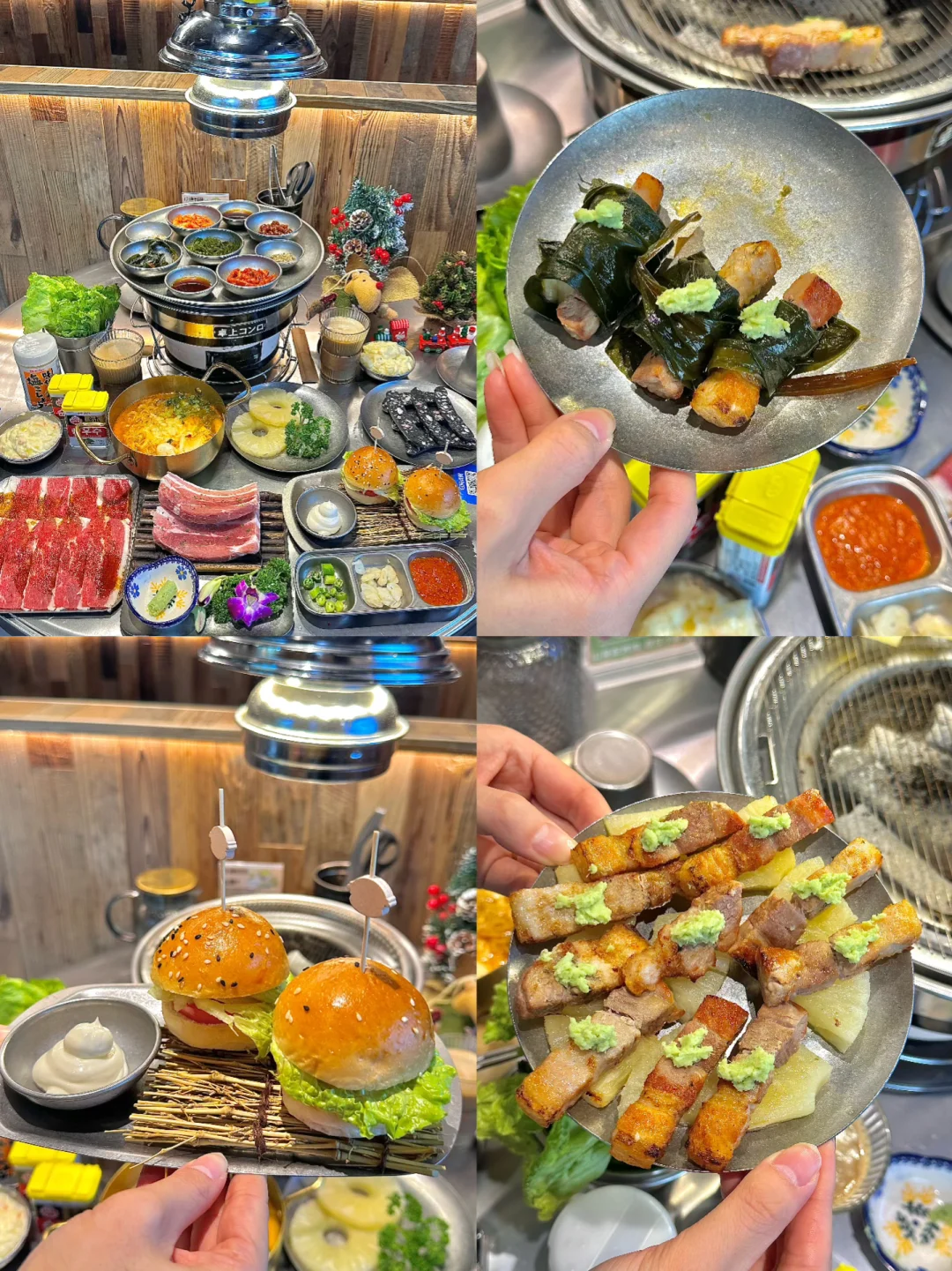 济南可以在烤肉店里diy牛肉汉堡啦