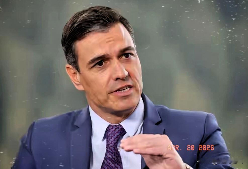 为西班牙点赞！
 4月19日，西班牙首相桑切斯在安达卢西亚选举活动上突然亮剑，撂