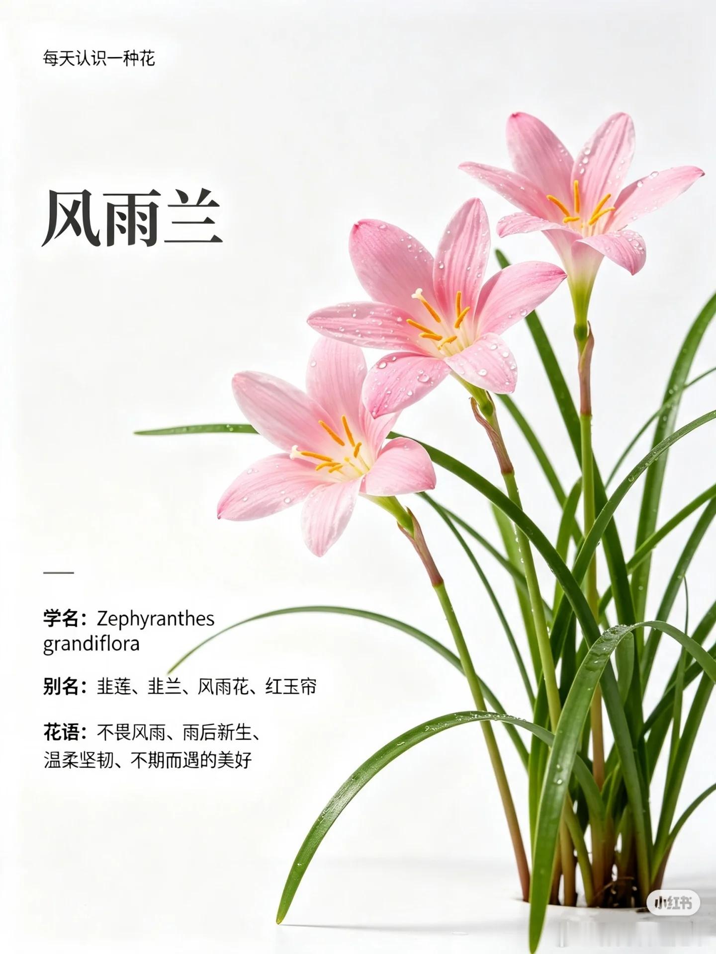 每日一花-风雨兰雨后绽放的山野精灵【花语】不畏风雨、雨后新生、温柔坚韧、不期而遇