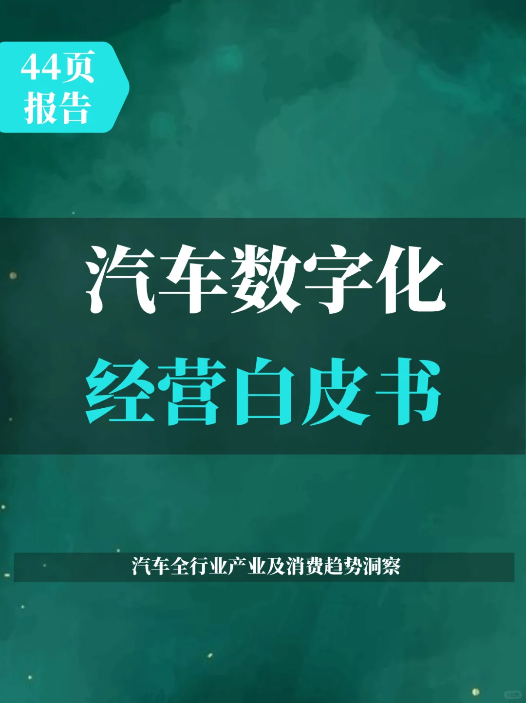 2024汽车数字化经营白皮书